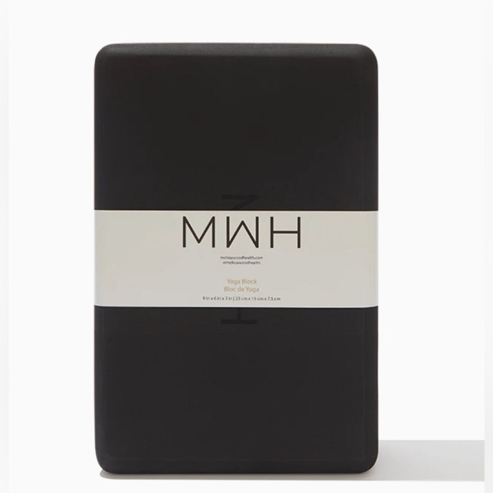 Melissa Wood Health Yoga Block🖤